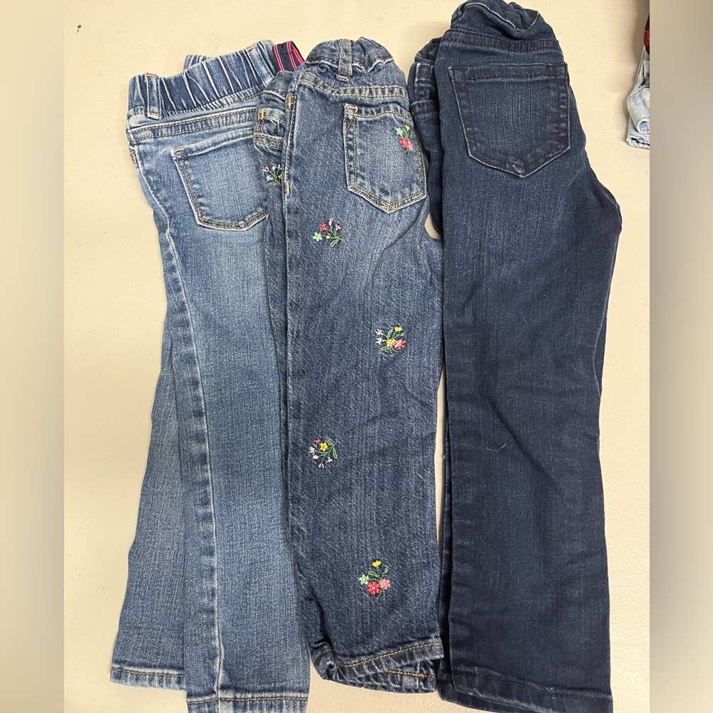 Girls jeans lot